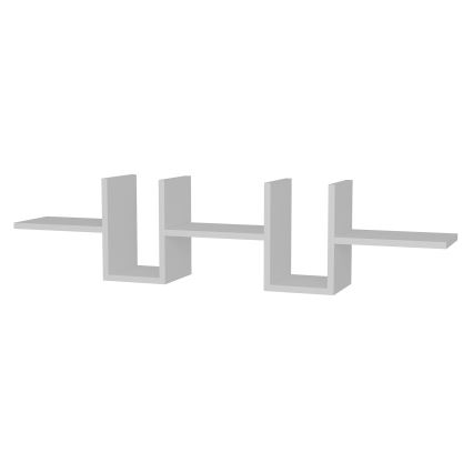 Prateleira de parede ALONZA 20x130 cm branco