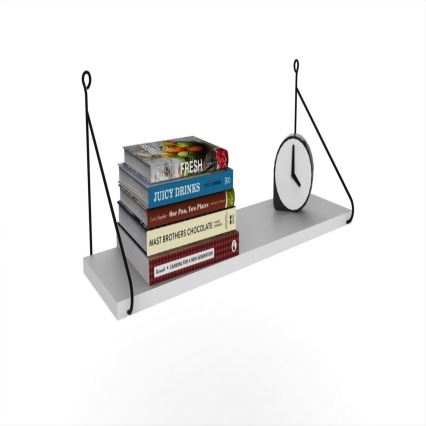 Prateleira de parede ARMONI 20x72 cm branco