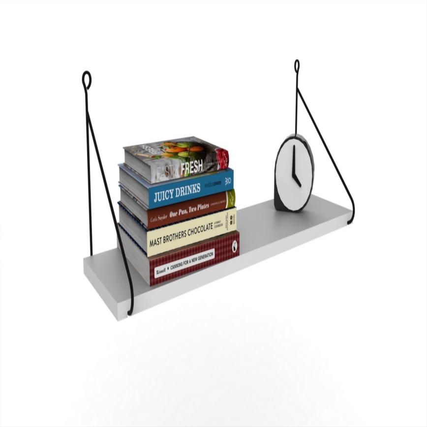 Prateleira de parede ARMONI 20x72 cm branco