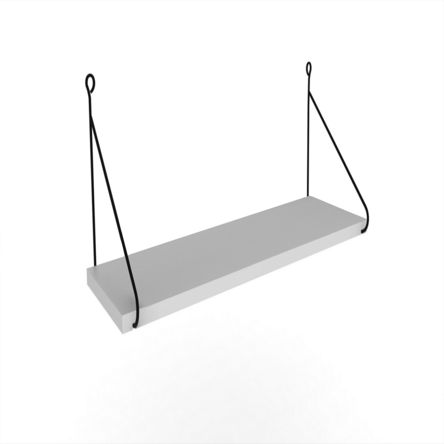 Prateleira de parede ARMONI 20x72 cm branco