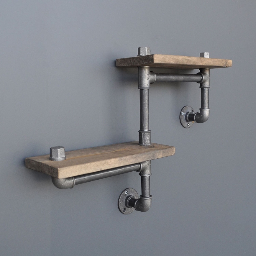 Prateleira de parede BORURAF 30x55 cm abeto