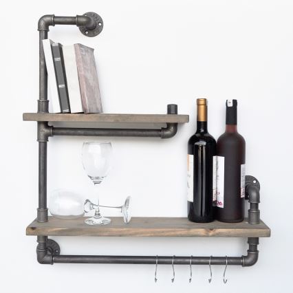 Prateleira de parede BORURAF 58x60 cm abeto