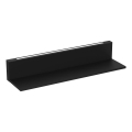 Prateleira de parede com iluminação LED SHELF 10x60 cm preto