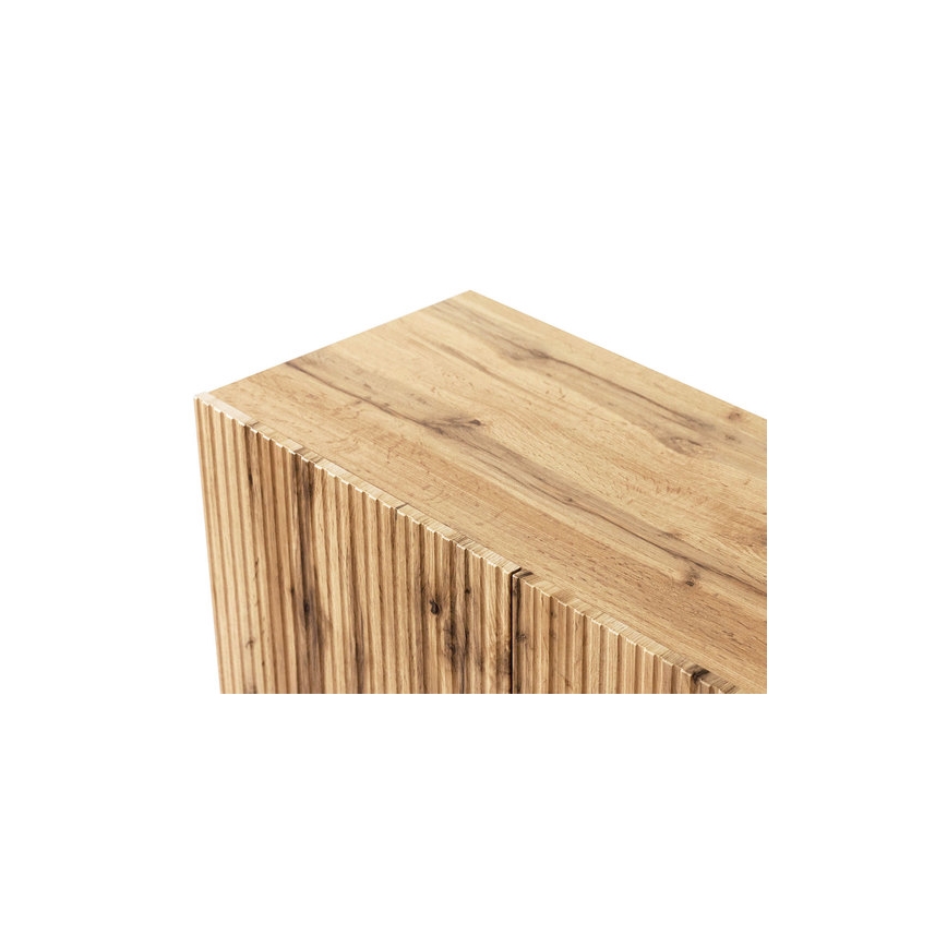 Prateleira de parede + espelho WITH carvalho wotan