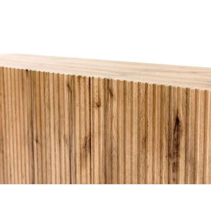 Prateleira de parede + espelho WITH carvalho wotan