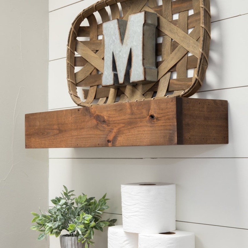 Prateleira de parede RAF 9x60 cm abeto