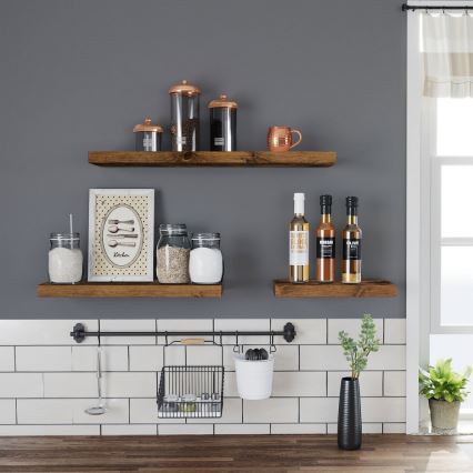 Prateleira de parede SHELFY castanha