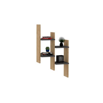 Prateleira de parede SU 85x49 cm bege/antracite