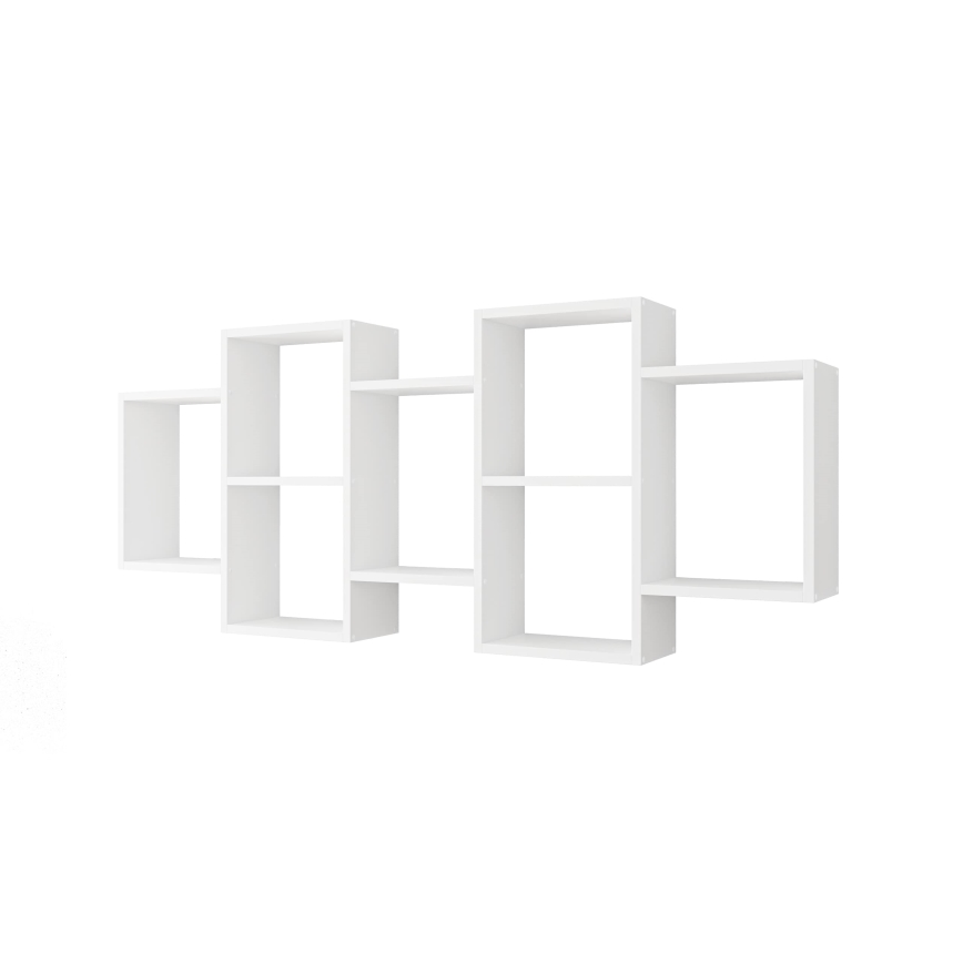 Prateleira de parede TRIO 65x161 cm branco