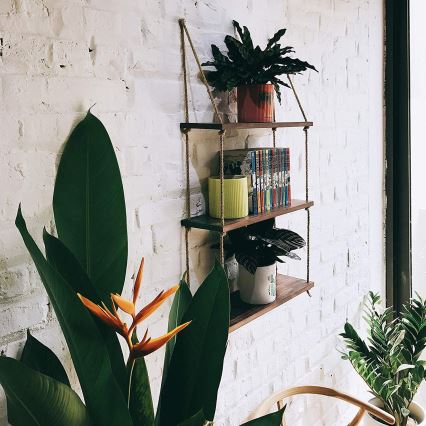 Prateleira suspensa 120x60 cm abeto