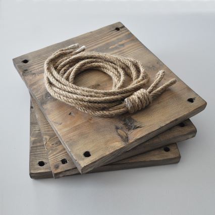 Prateleira suspensa 90x25 cm abeto