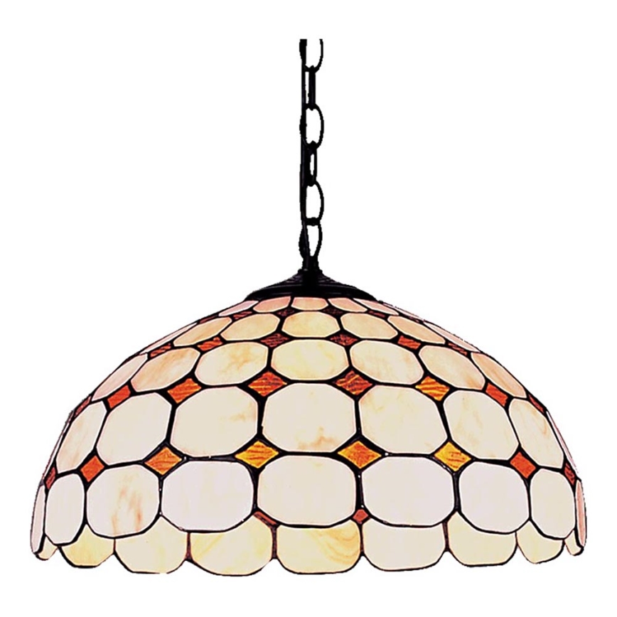 Prezent 100 - Candelabro TIFFANY 2xE27/60W/230V