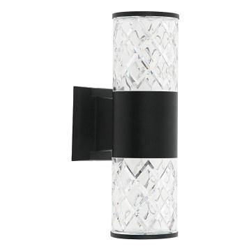 Prezent 12101 - Aplique de parede exterior EVEN 2xE27/40W/230V IP54