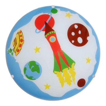 Prezent 1361 - Vidro de substituição para candeeiro de teto ROCKET E27