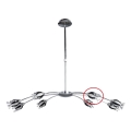 Prezent 14009 - Vidro de substituição para candeeiro BLACK JACK G9 cromo brilhante