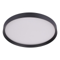 Prezent 17313 - Candeeiro de tecto LED dimerizável MAYSA LED/36W/230V 3000/4000/6000K pr. 39,5 cm preto