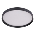 Prezent 17315 - Candeeiro de tecto LED regulável MAYSA LED/42W/230V 3000/4000/6000K Ø 48,5 cm preto
