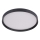 Prezent 17315 - Candeeiro de tecto LED regulável MAYSA LED/42W/230V 3000/4000/6000K Ø 48,5 cm preto
