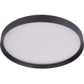 Prezent 17317 - Candeeiro de teto LED dimável MAYSA LED/72W/230V 3000/4000/6000K, diâmetro 77 cm, preto
