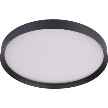 Prezent 17317 - Candeeiro de teto LED dimável MAYSA LED/72W/230V 3000/4000/6000K, diâmetro 77 cm, preto