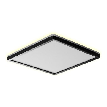 Prezent 27311 - Iluminação de teto para casa de banho LED CORDIA SQ LED/12W/230V 3000/6000K IP54 preto