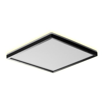 Prezent 27315 - Iluminação de teto para casa de banho LED CORDIA SQ LED/24W/230V 3000/6000K IP54 preto
