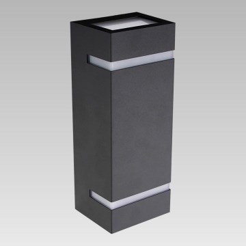 Prezent 31301 - Luz de parede de exterior TAMPA 2xGU10/5W/230V IP54