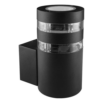 Prezent 31306 - Iluminação de parede exterior DAIMA 1xGU10/10W/230V IP44 preto