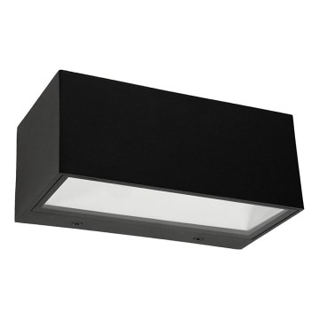 Prezent 31313 - Iluminação de parede exterior LED TANUK LED/9W/230V IP54 preto