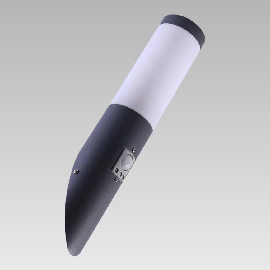 Prezent 31503 - Luz de parede de exterior com sensor MOSTAR 1xE27/40W/230V IP44