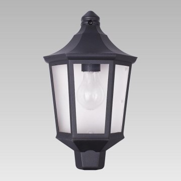 Prezent 31600 - Luz de parede de exterior TULSA 1xE27/60W/230V IP44