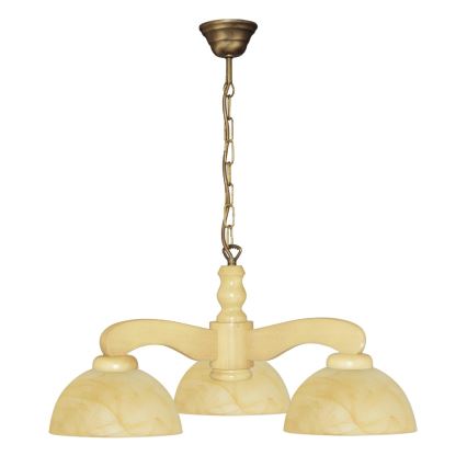 Prezent 34042 - Vidro de substituição para candeeiro de teto e de parede TEMIDA E27