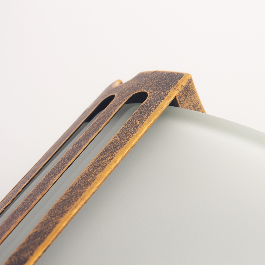 Prezent 39022 - Iluminação de parede exterior AMALFI 1xE27/60W/230V IP44