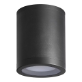 Prezent 48332 - Luminária de parede exterior MOPTI 1xE27/12W/230V preta IP54