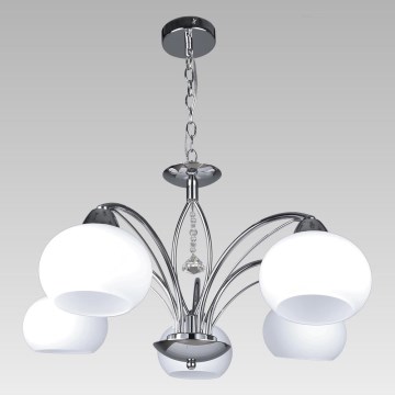 Prezent 61458 - Candelabro numa corrente ARAGONA 5xE27/60W/230V