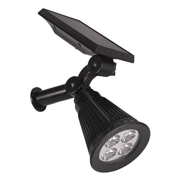 Prezent 65286 - Luminária Solar LED 2 em 1 LION LED/2W/3,7V IP44 2220 mAh