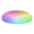 Prezent 70013 - Iluminação de teto LED RGB com regulação e altifalante BLISS LED/50W/230V 3000-6500K + comando