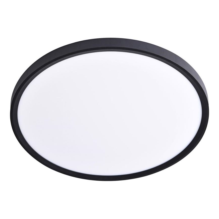 Prezent 70326 - Iluminação de teto LED com regulação TRIMO LED/24W/230V 3000-6000K diâmetro 30 cm preto