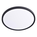 Prezent 70327 - Iluminação de teto LED com regulação TRIMO LED/32W/230V 3000-6000K diâmetro 40 cm preto