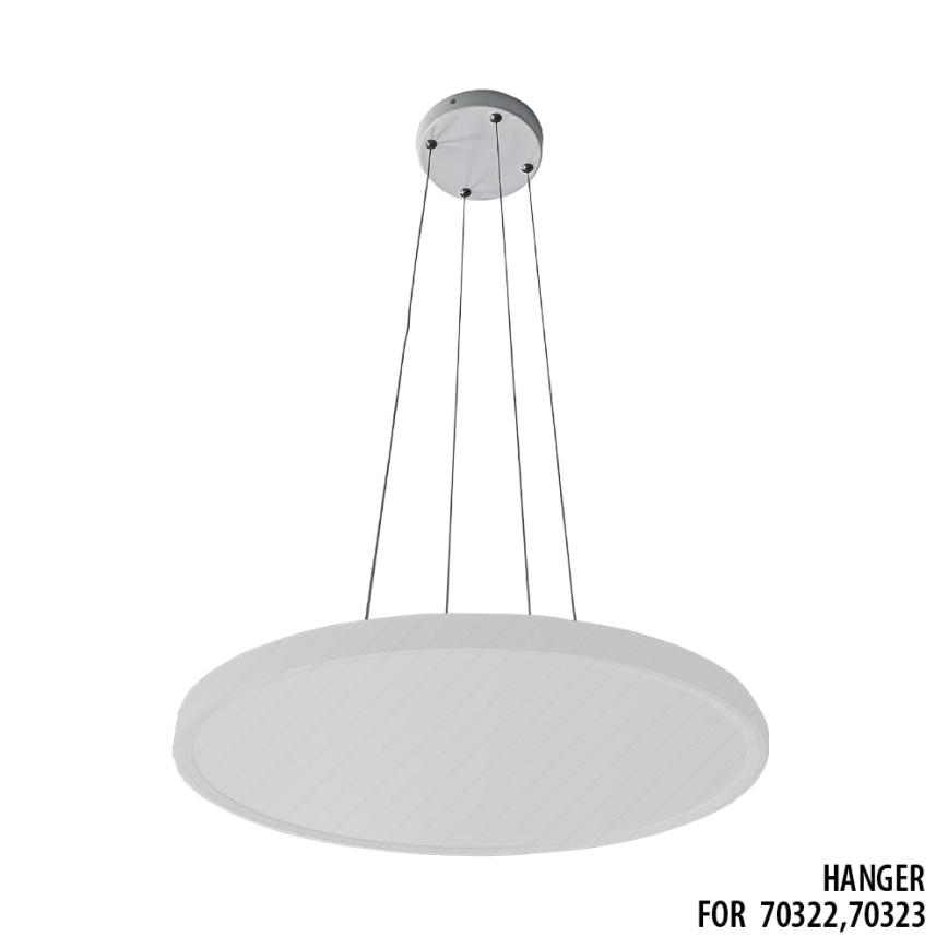 Prezent 70333 - Cabo de alimentação com 4 fios TRIMO 15x100 cm branco