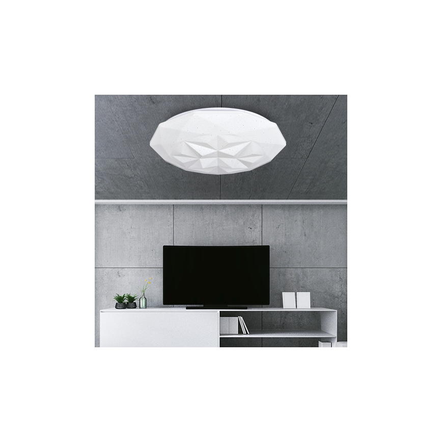 Prezent 71325 - Luz de teto LED ARCTYK LED/35W/230V diâmetro 39,5 cm