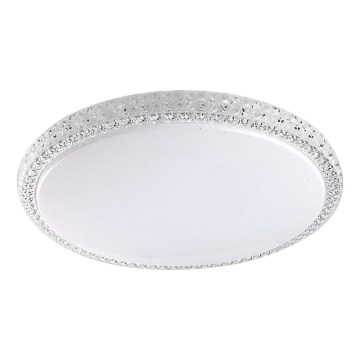 Prezent 71340 - Luminária de teto LED regulável AMBIA LED/40W/230V 3000/4000/6500K diâmetro 49,5 cm transparente