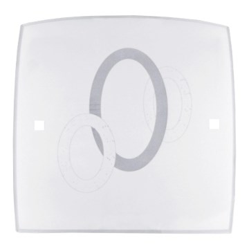 Prezent - Vidro de substituição para candeeiro de teto MERIVA E27 grande