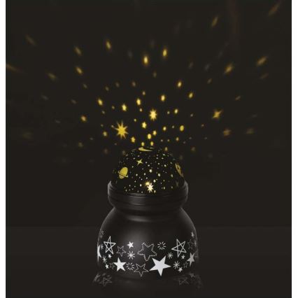 Projetor de Natal LED LED/3xAAA