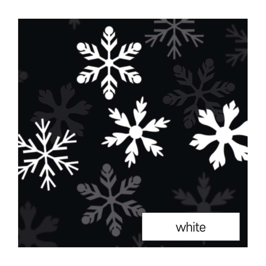 Projetor exterior de Natal LED LED/3,6W/230V IP44 branco