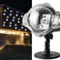 Projetor exterior de Natal LED LED/4W/230V IP44 branco quente/brilhante