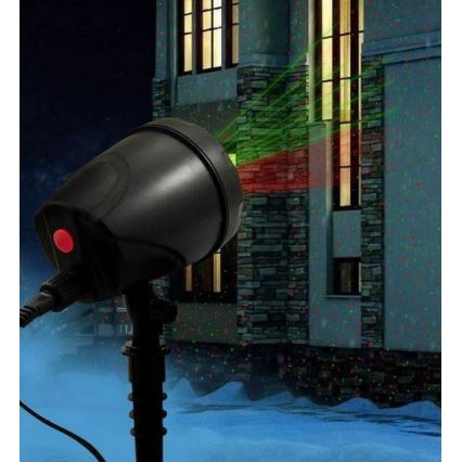 Projetor laser exterior LED LED/5W/230V IP44