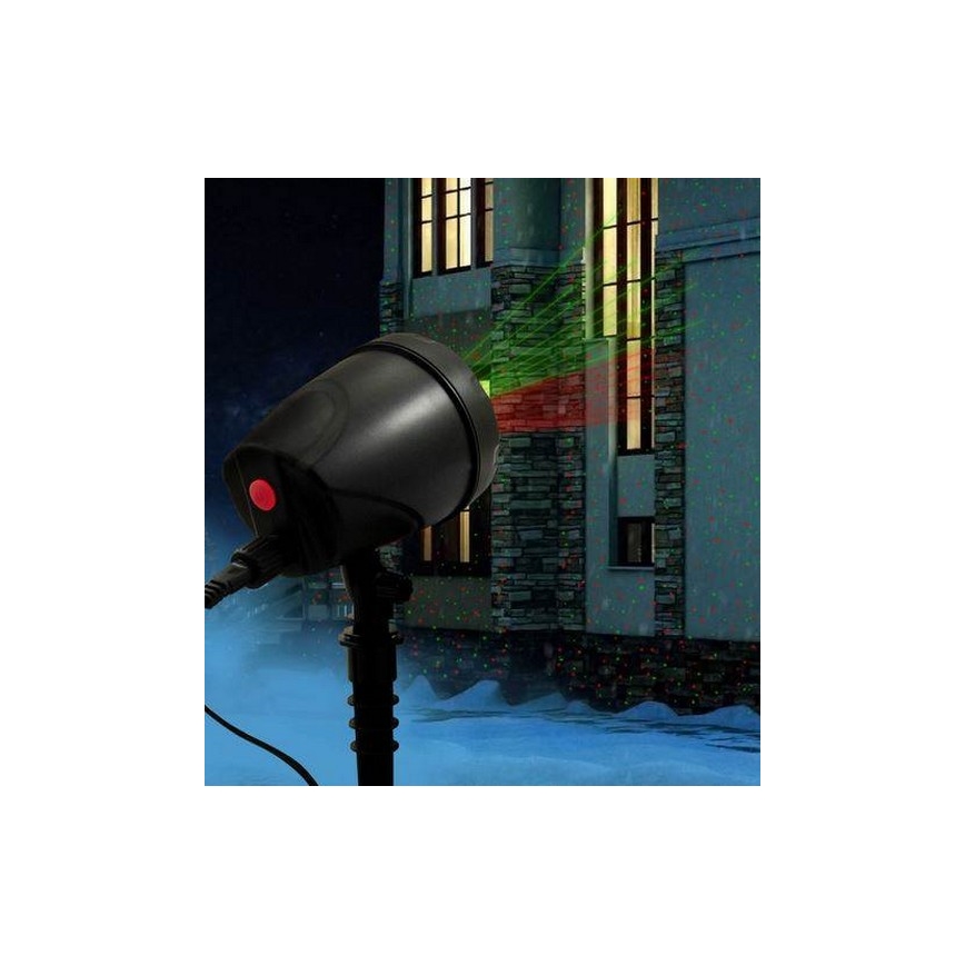 Projetor laser exterior LED LED/5W/230V IP44