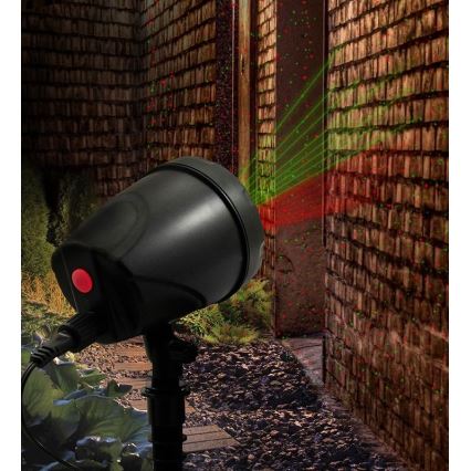 Projetor laser exterior LED LED/5W/230V IP44