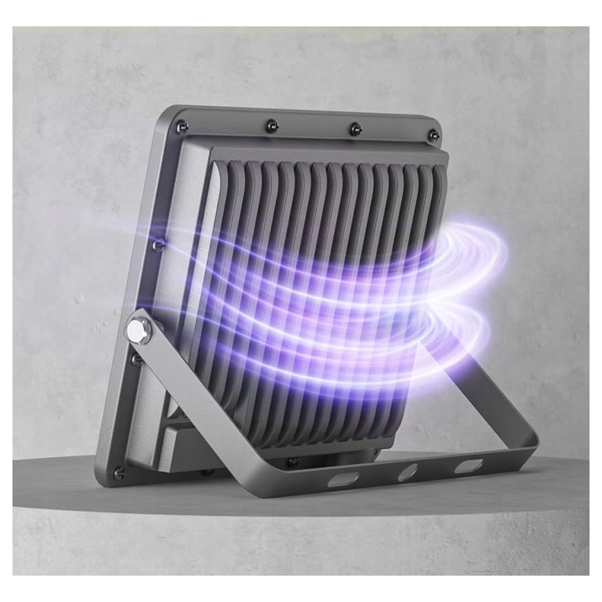 Projetor LED de exterior LED/100W/230V 4500K IP65 cinzento